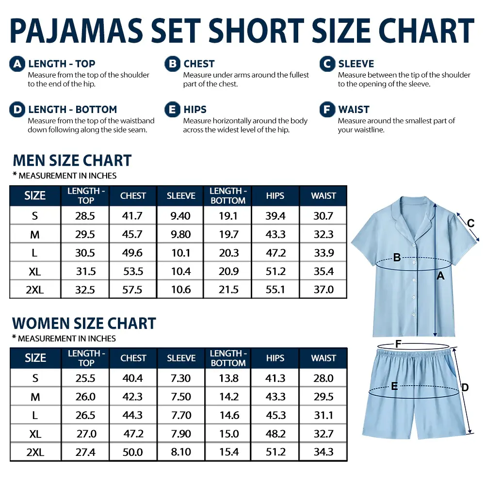 Custom Photo Funny I Love My Lover - Personalized Short Pajamas Set - Image 3