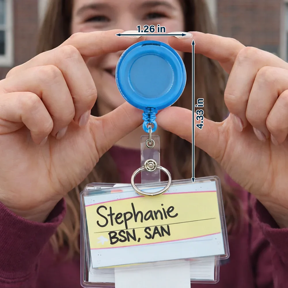In A World Where You Can Be Anything Be Kind - Personalized Badge Reel - Image 6