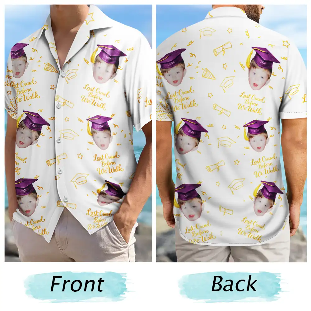 Look Who's Graduated - Personalized Hawaiian Shirt - Image 7